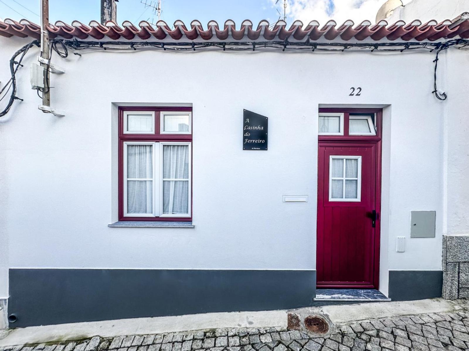 A Casinha Do Ferreiro Villa Beja Bagian luar foto